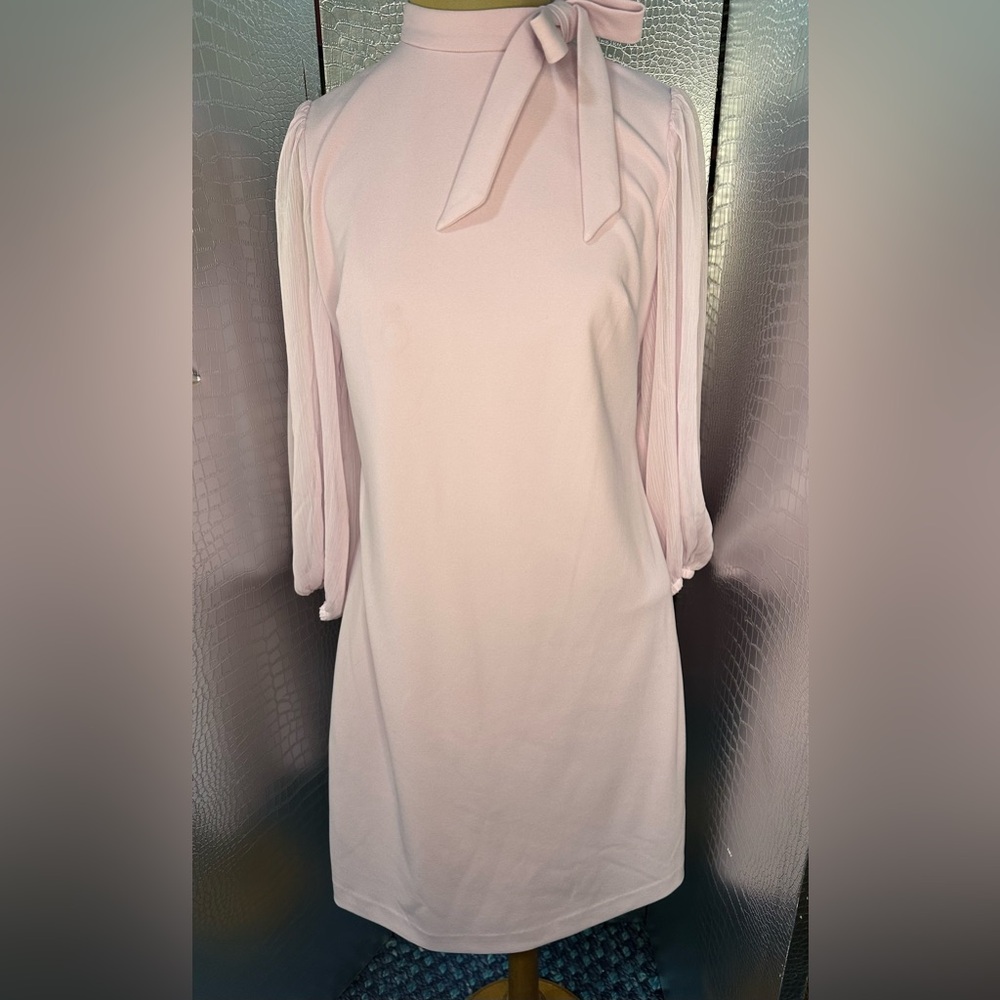Calvin Klein Classic Vintage Inspired Pale Pink Dress Size 4
